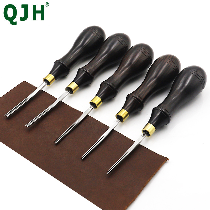Leatherwork Edge Creaser - QJH Leather Edge Beveler PRO Skiving