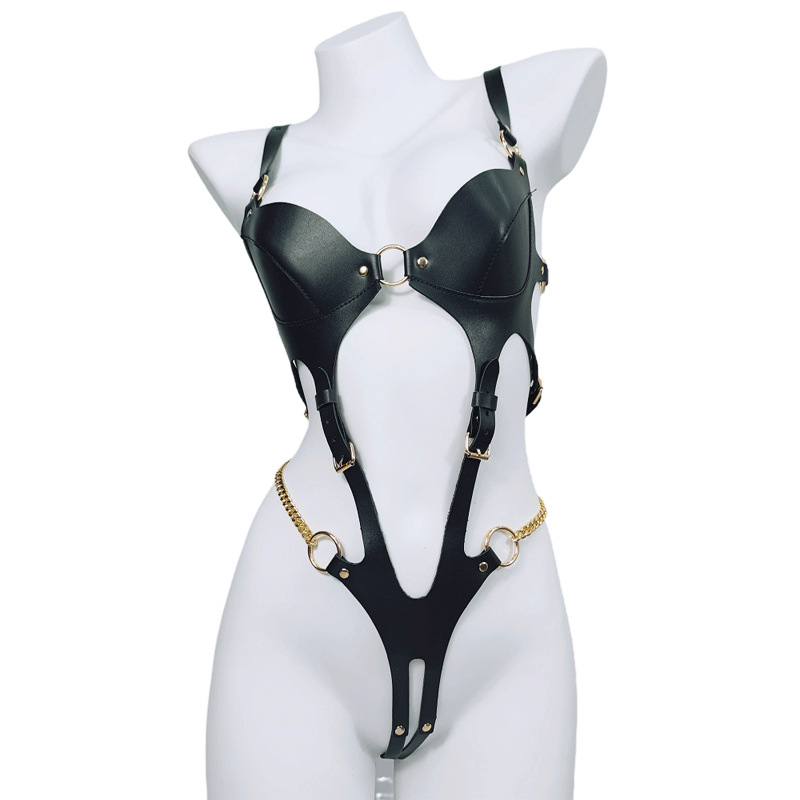 Goth Bondage Body Harness Holl - огляд і ціна Leather Work Harness