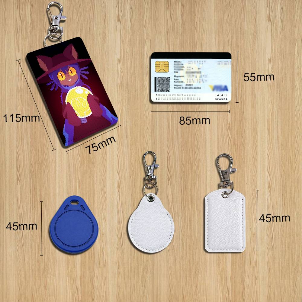 cute Niko game OneShot Holder  - огляд і ціна Leatherwork Keychain
