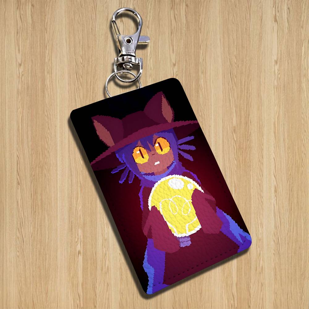cute Niko game OneShot Holder  - огляд і ціна Leatherwork Keychain