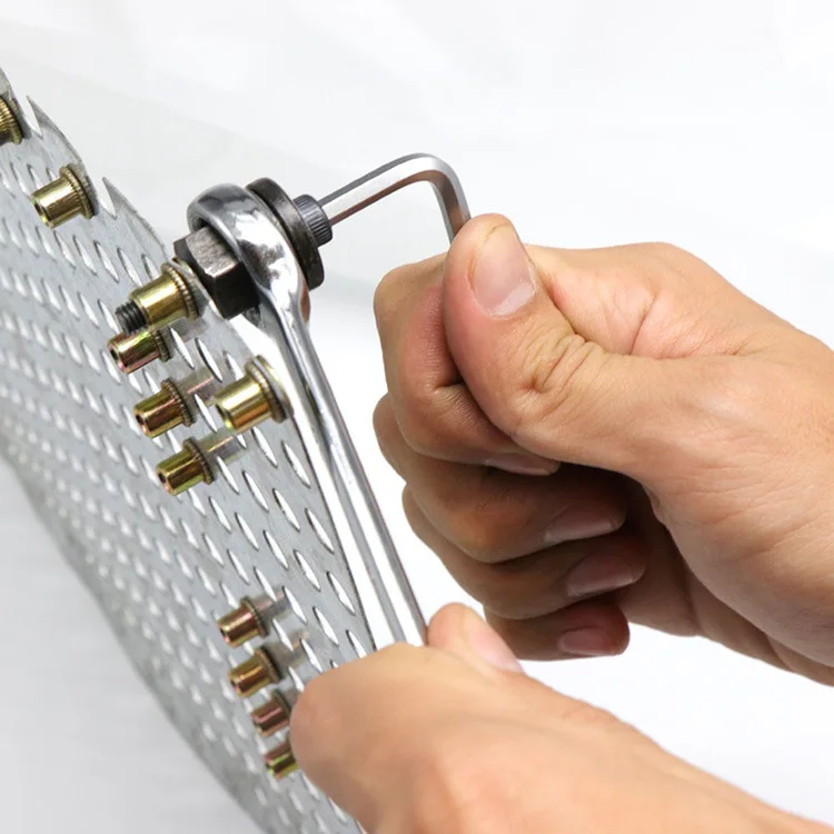 Hand Rivet Nut Tool with 10 Ri - огляд і ціна Rivet Setter Tool