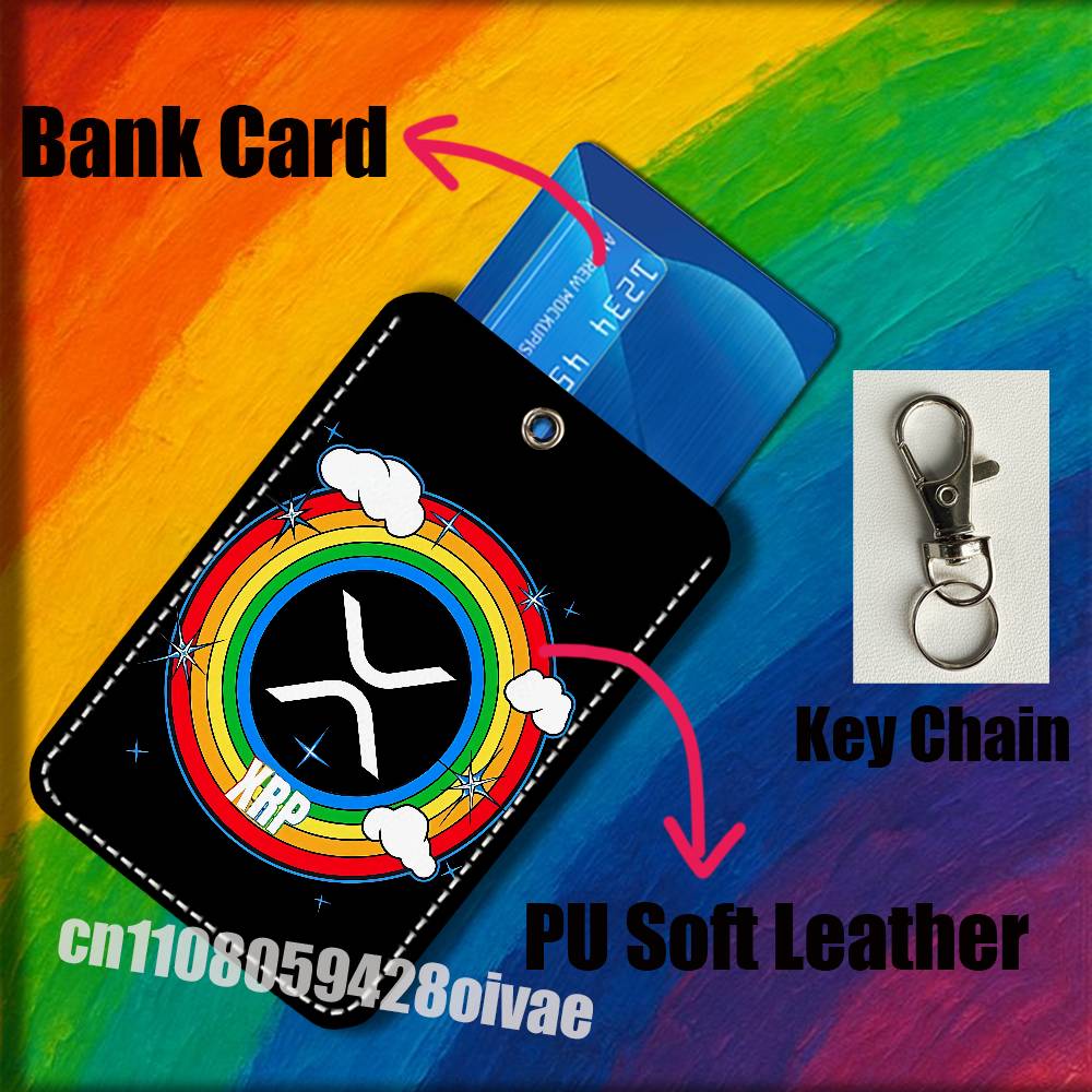 Xrp Ripple Crypto Digital Curr - огляд і ціна Leatherwork Keychain