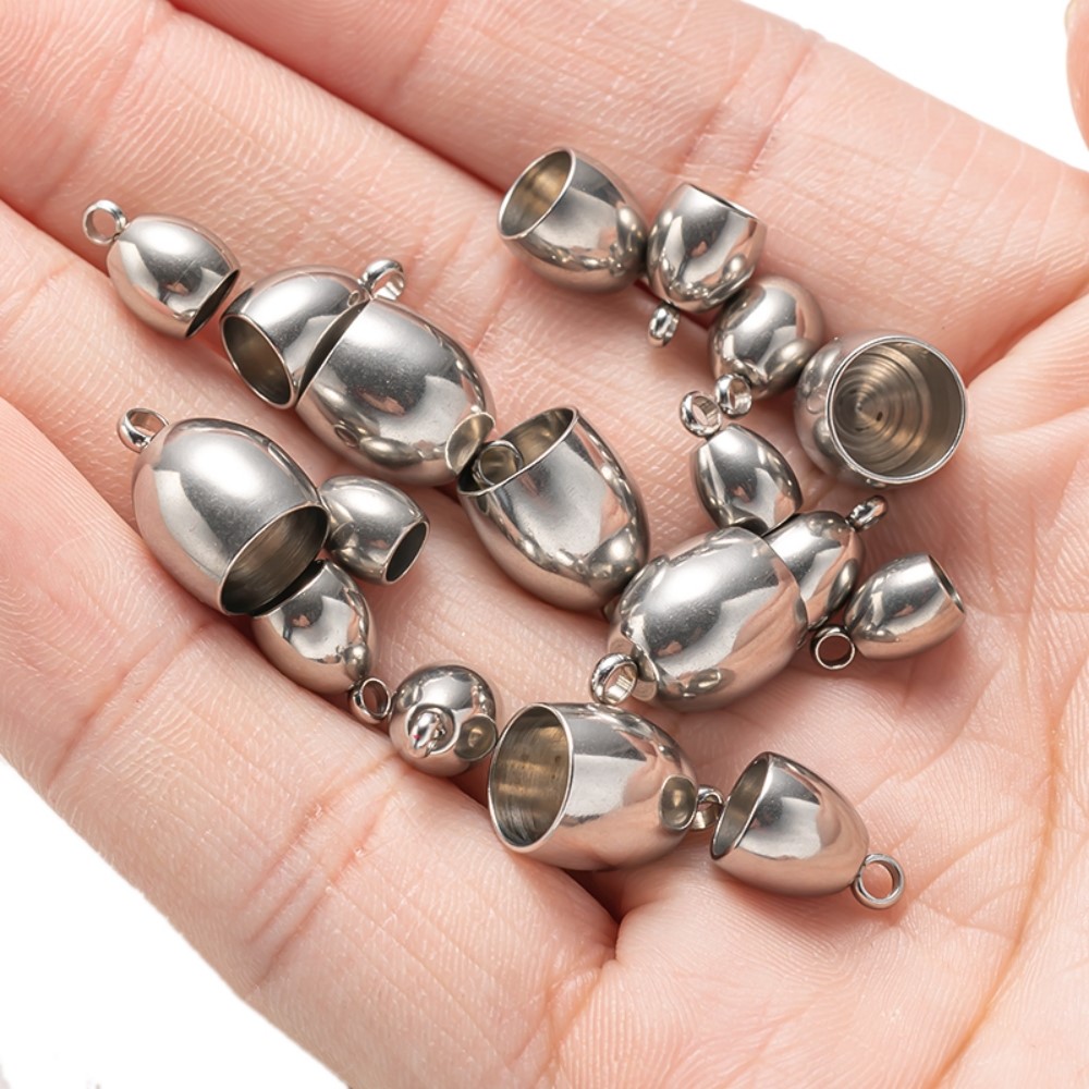 20pcs Tube End Caps Stainless  - огляд і ціна Leatherwork Beginner