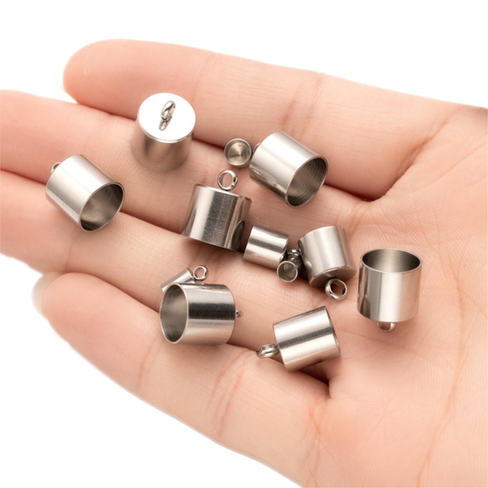 20pcs Tube End Caps Stainless  - огляд і ціна Leatherwork Beginner