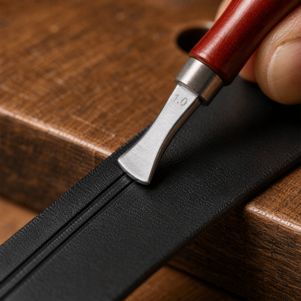 4pcs Precision Beveler Leather - огляд і ціна Leatherwork Edge Creaser