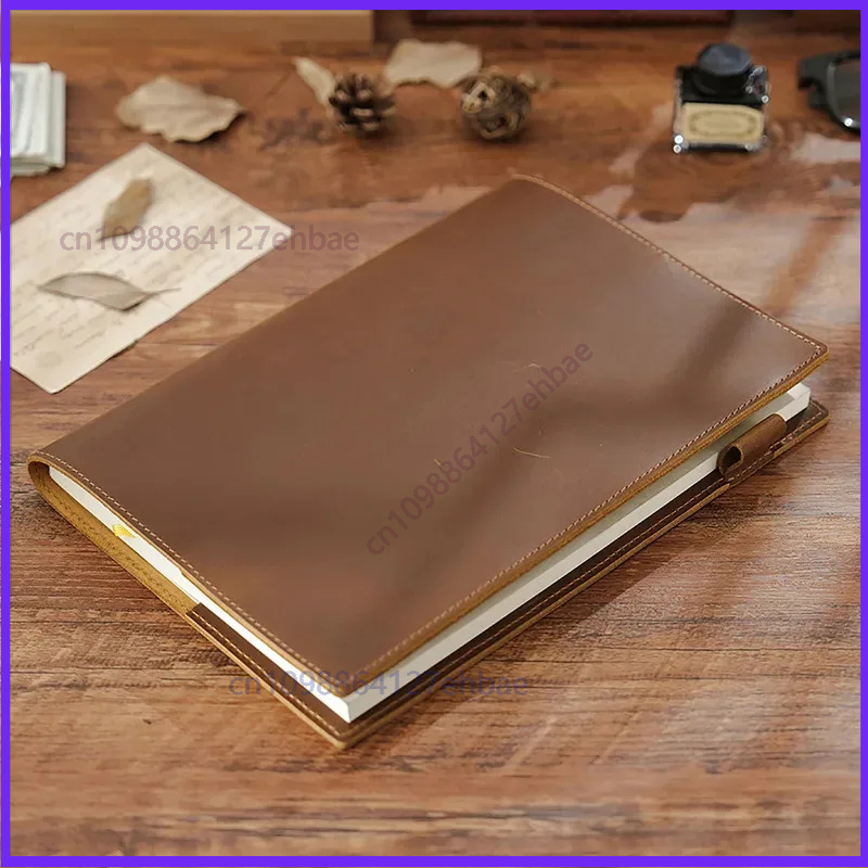 Vintage Leather B5 Journal Not - огляд і ціна Leather Work Diary Covers