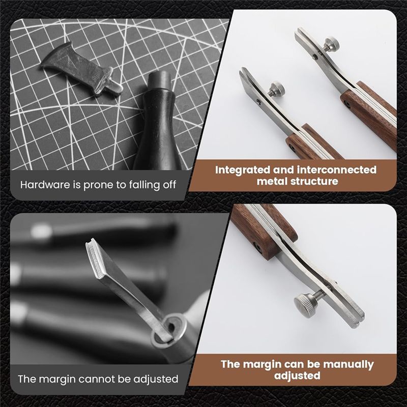 A60zadjustable Edge Creaser Fo - огляд і ціна Leatherwork Edge Creaser