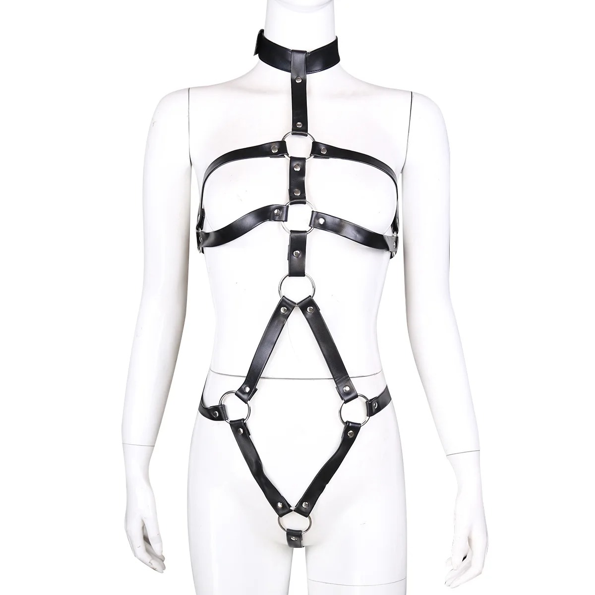 BDSM Bondage Women Garter Set  - огляд і ціна Leather Work Harness