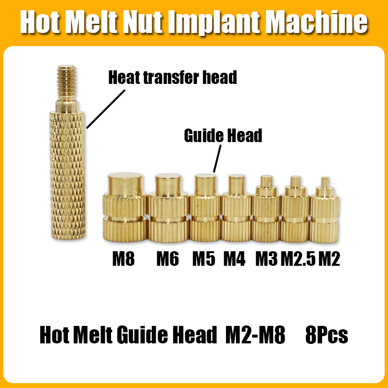 Heat Melt Insert Nut Iron Tip  - огляд і ціна Rivet Setter Tool
