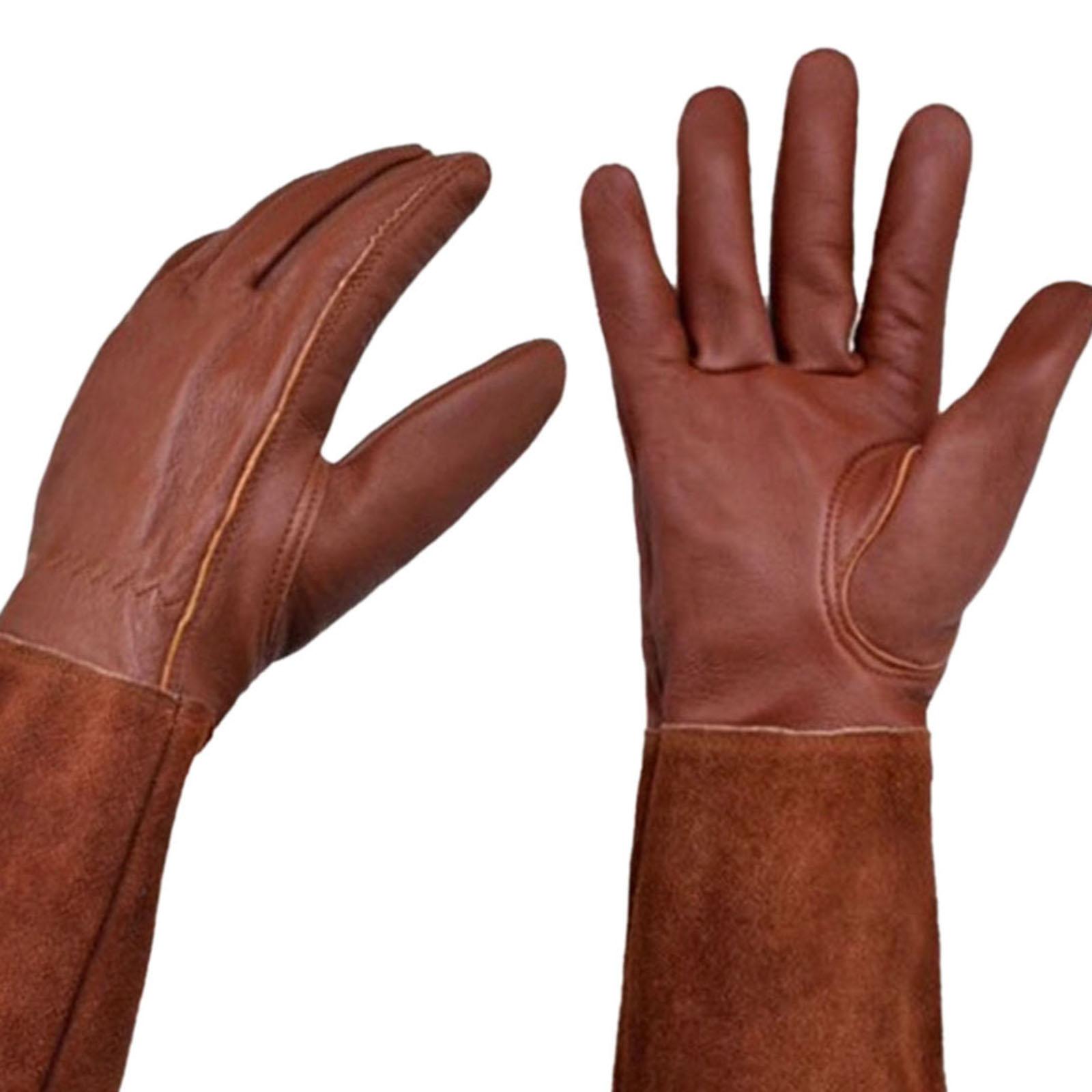 Welding Gloves Long Tube Worki - огляд і ціна Leather Work Youtube