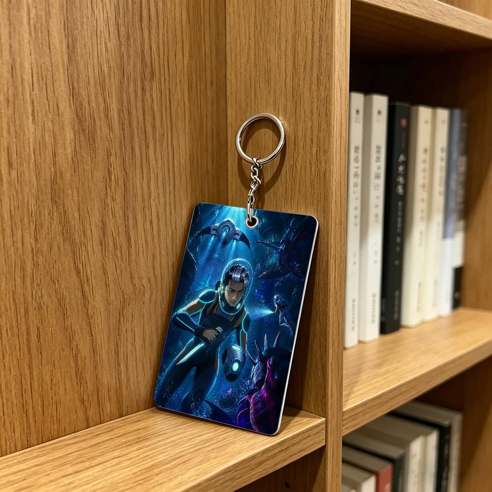 Hot Game S-Subnautica 2 Badge  - огляд і ціна Leatherwork Keychain