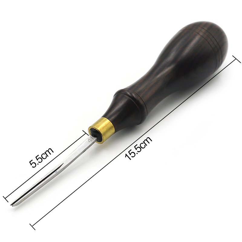 QJH Leather Edge Beveler PRO S - огляд і ціна Leatherwork Edge Creaser