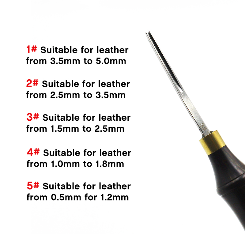 QJH Leather Edge Beveler PRO S - огляд і ціна Leatherwork Edge Creaser