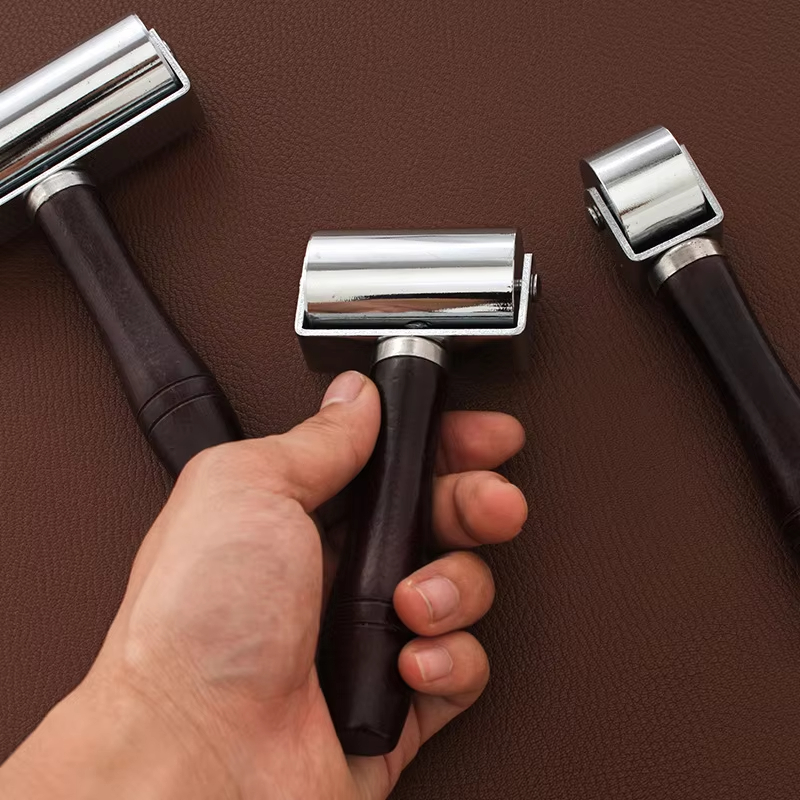 25/60/100mm Wooden Handle Leat - огляд і ціна Leatherwork Edge Creaser