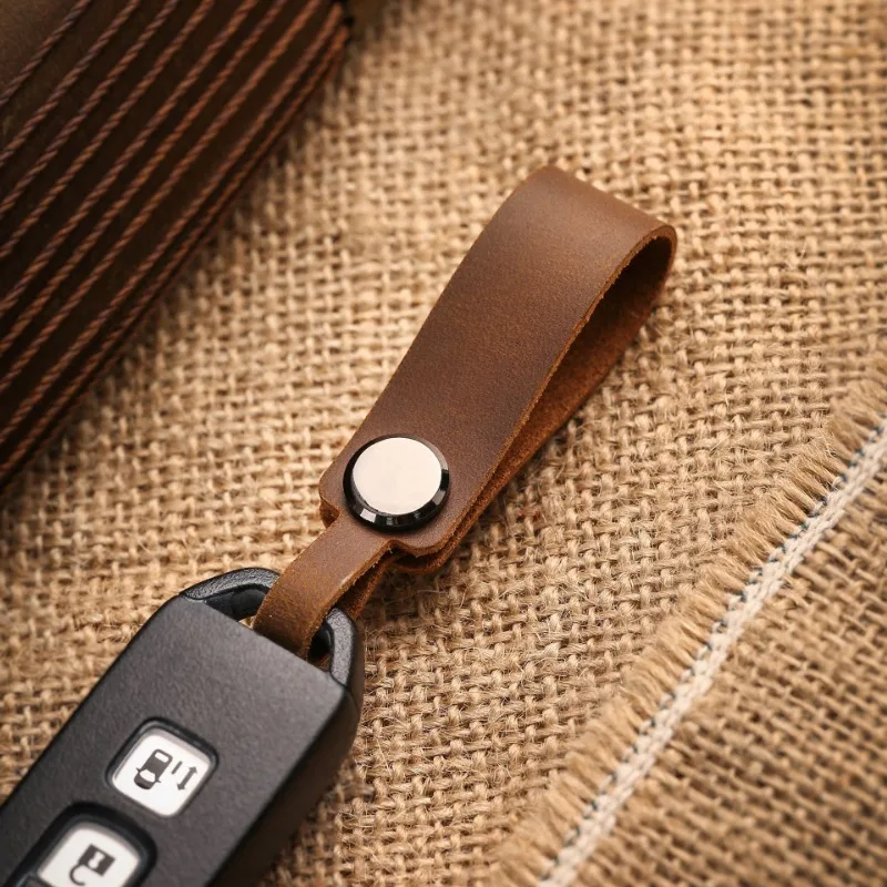 Laser Custom LOGO Crazy Horse  - огляд і ціна Leatherwork Keychain