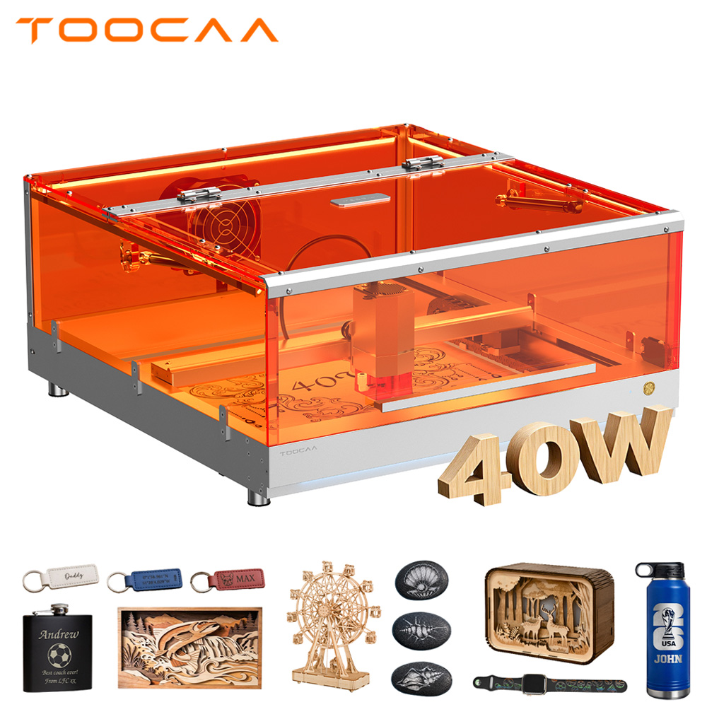 TOOCAA L2 40W AI Desktop Laser - огляд і ціна Leatherwork Classes