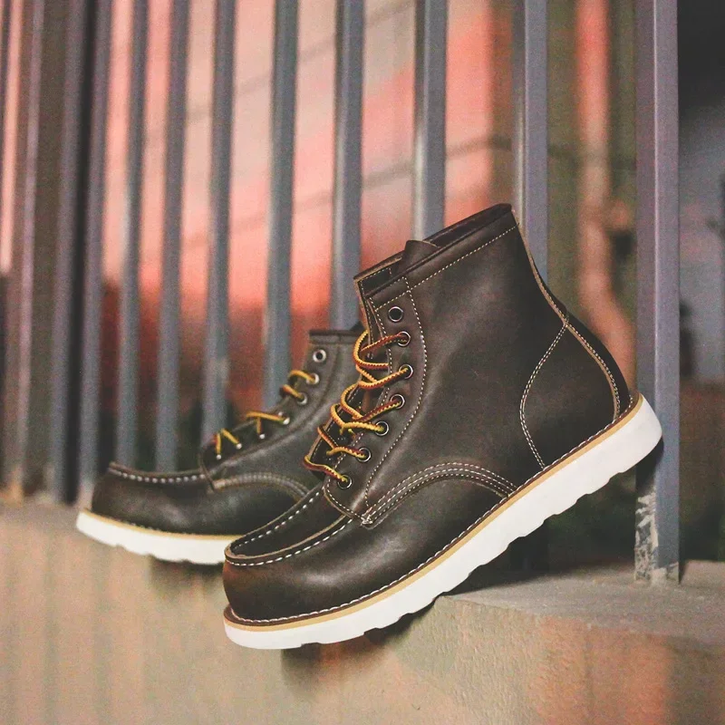 Genuine Leather Men's Boots Vi - огляд і ціна Leatherwork Beginner