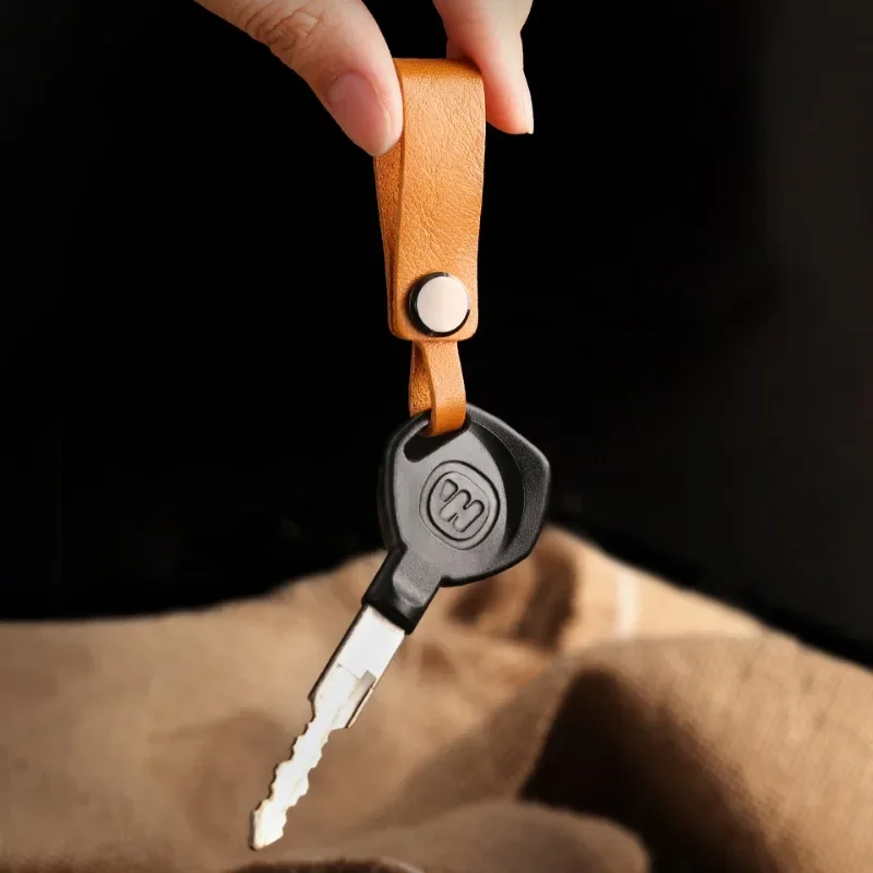 Custom LOGO Genuine Leather Ke - огляд і ціна Leatherwork Keychain