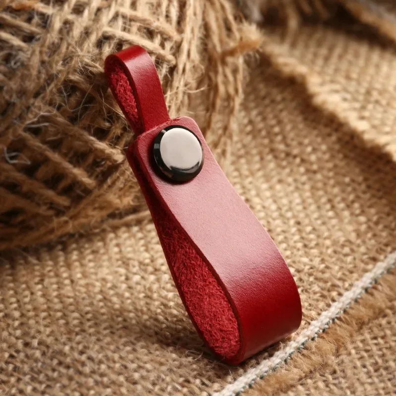 Custom LOGO Genuine Leather Ke - огляд і ціна Leatherwork Keychain