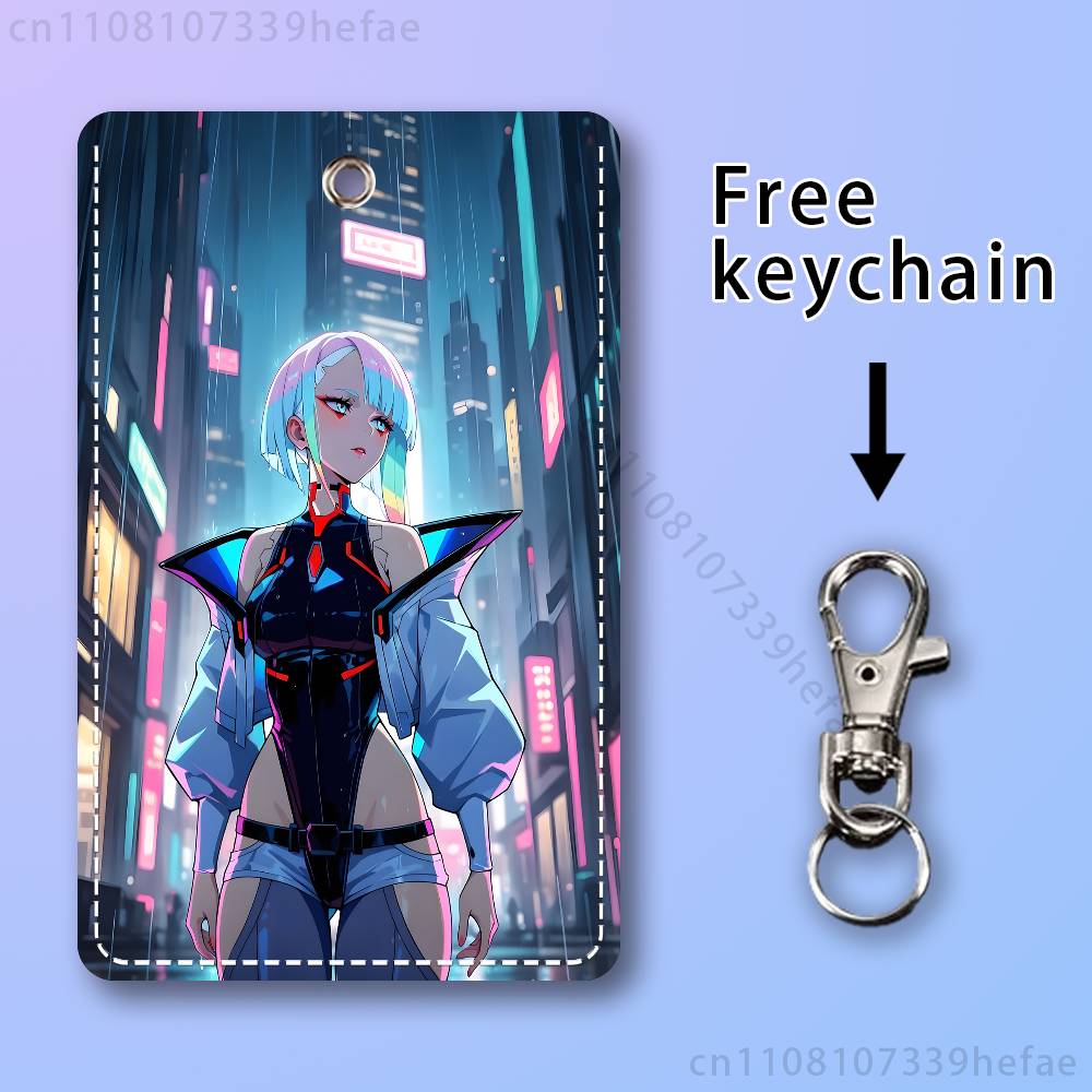 Lucy C-Cyberpunk E-Edgerunners - огляд і ціна Leatherwork Keychain
