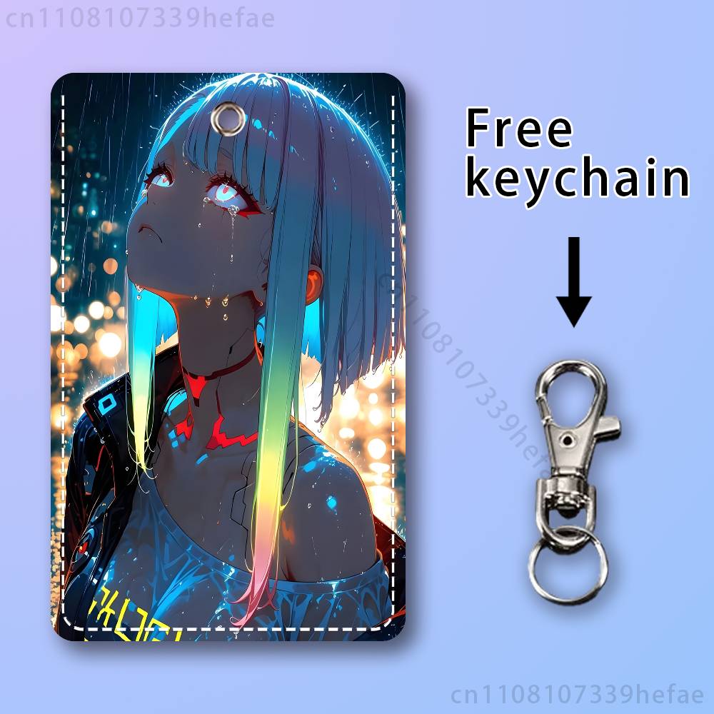 Lucy C-Cyberpunk E-Edgerunners - огляд і ціна Leatherwork Keychain