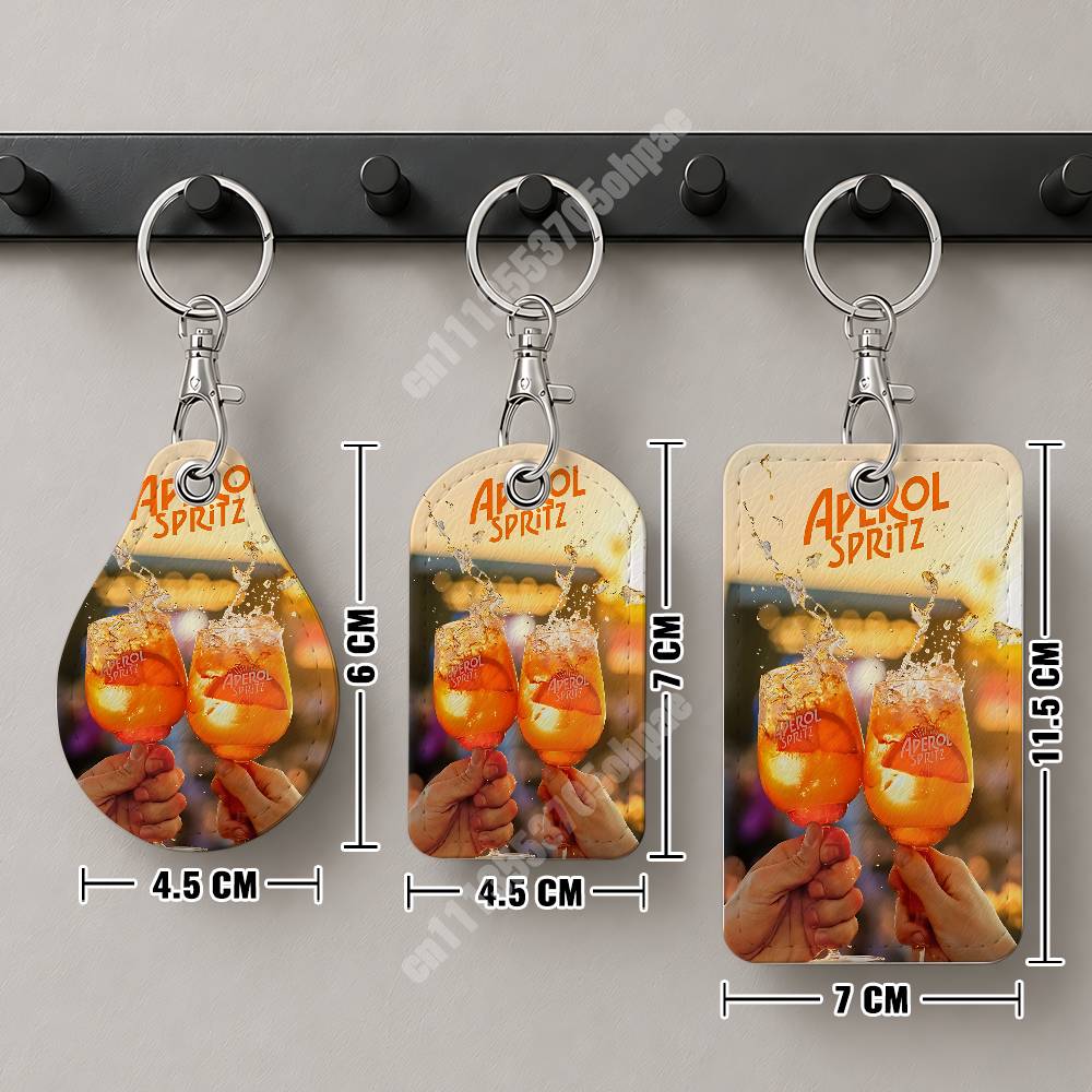 Orange Prosecco A-Aperol S-Spr - огляд і ціна Leatherwork Keychain
