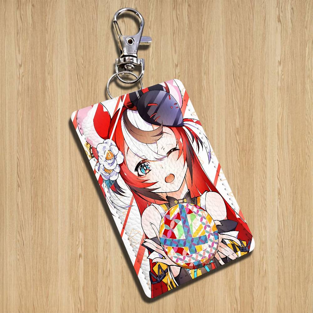 cute Hakos Baelz Takodachi Hol - огляд і ціна Leatherwork Keychain